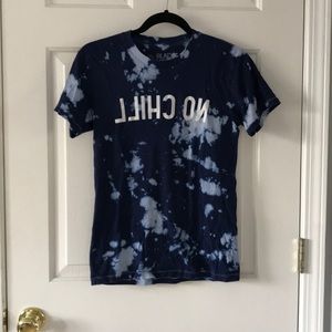 Mirrored “NO CHILL” tee